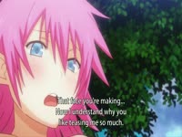 Horny anime bitch blowjob a cock outside